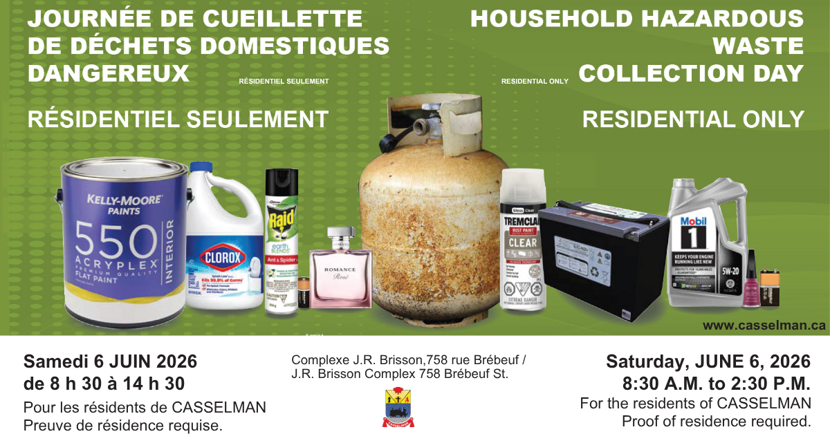 Enseigne promo pour la journée de cueillette